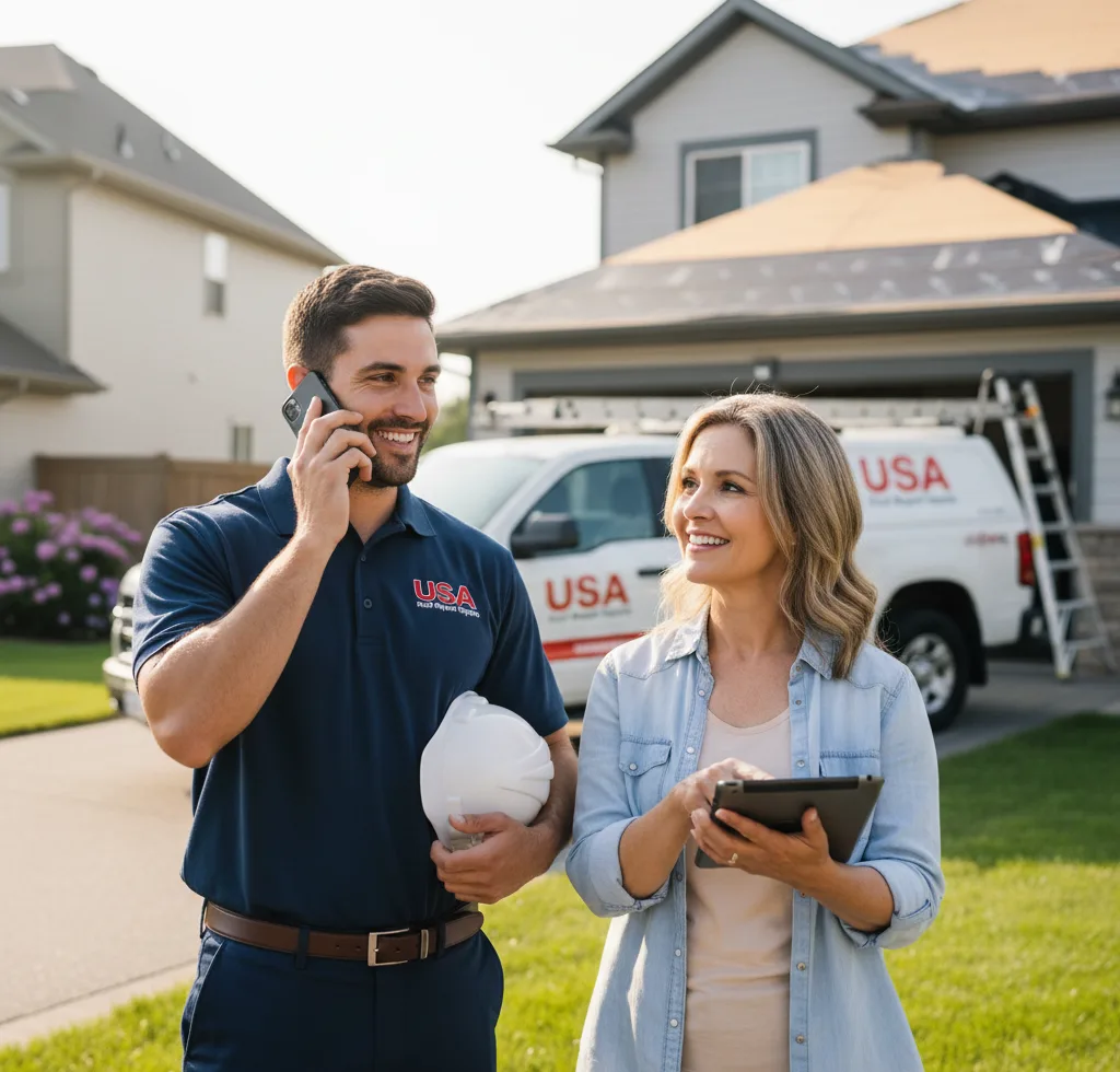 USA Roof Repair Experts customer support in Hull